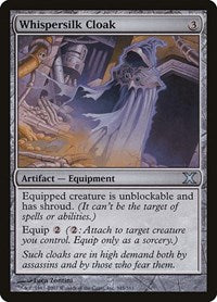 Whispersilk Cloak (345) [10th Edition]