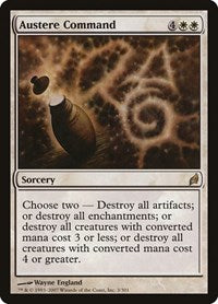 Austere Command (3) [Lorwyn]
