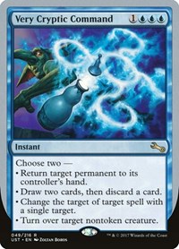 Very Cryptic Command (D) (49) [Unstable]