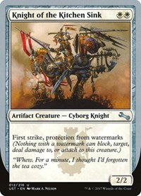Knight of the Kitchen Sink (F) (12) [Unstable]