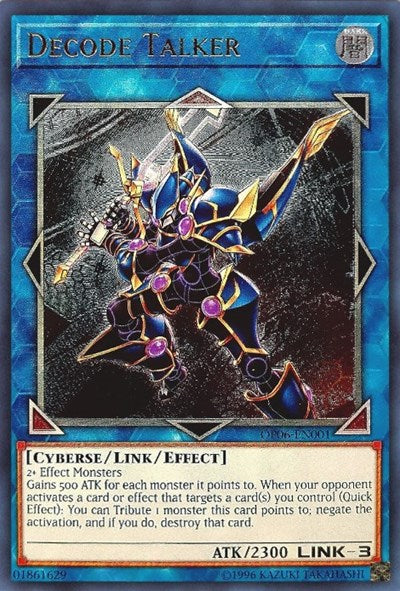 Decode Talker (UTR) (OP06-EN001) [OTS Tournament Pack 6]