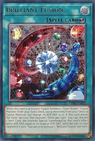 Brilliant Fusion (UTR) (OP06-EN002) [OTS Tournament Pack 6]
