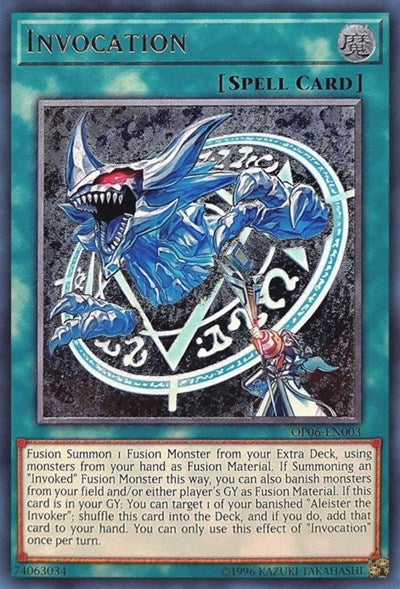 Invocation (UTR) (OP06-EN003) [OTS Tournament Pack 6]