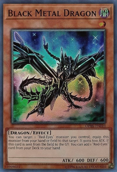 Black Metal Dragon (OP06-EN010) [OTS Tournament Pack 6]