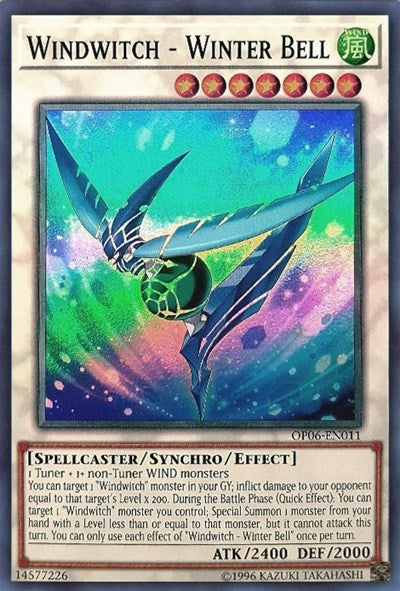Windwitch - Winter Bell (OP06-EN011) [OTS Tournament Pack 6]