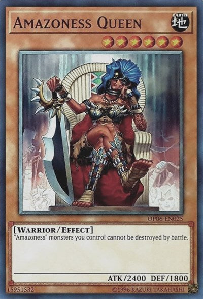 Amazoness Queen (OP06-EN025) [OTS Tournament Pack 6]