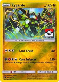 Zygarde - 100/147 (Pokemon League) (100/147) [League & Championship Cards]