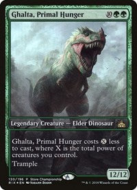 Ghalta, Primal Hunger (130) [Game Day & Store Championship Promos]
