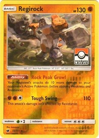 Regirock - 53/111 (Pokemon League) (053/111) [League & Championship Cards]
