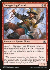 Swaggering Corsair (119) [Rivals of Ixalan]