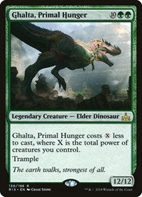 Ghalta, Primal Hunger (130) [Rivals of Ixalan]