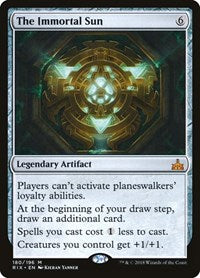 The Immortal Sun (180) [Rivals of Ixalan]