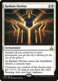 Radiant Destiny (18) [Rivals of Ixalan]