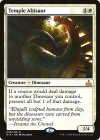 Temple Altisaur (28) [Rivals of Ixalan]