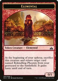Elemental Token (001) (1) [Rivals of Ixalan]