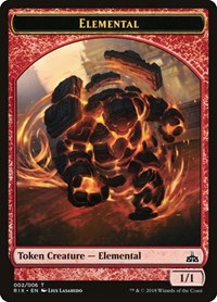 Elemental Token (002) (2) [Rivals of Ixalan]