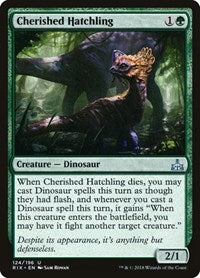 Cherished Hatchling (124) [Rivals of Ixalan]