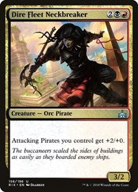 Dire Fleet Neckbreaker (156) [Rivals of Ixalan]