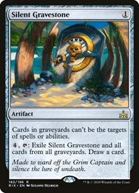 Silent Gravestone (182) [Rivals of Ixalan]