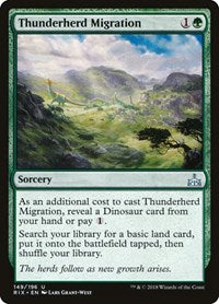 Thunderherd Migration (149) [Rivals of Ixalan]