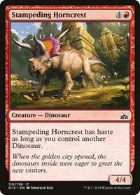 Stampeding Horncrest (116) [Rivals of Ixalan]