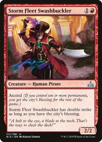 Storm Fleet Swashbuckler (117) [Rivals of Ixalan]