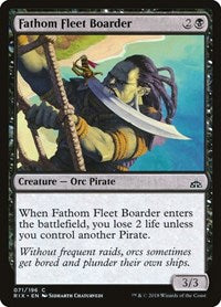 Fathom Fleet Boarder (71) [Rivals of Ixalan]