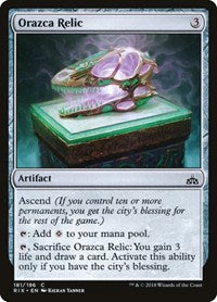 Orazca Relic (181) [Rivals of Ixalan]