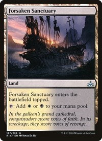 Forsaken Sanctuary (187) [Rivals of Ixalan]