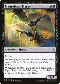 Mausoleum Harpy (78) [Rivals of Ixalan]