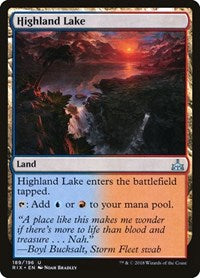 Highland Lake (189) [Rivals of Ixalan]
