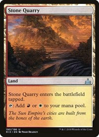 Stone Quarry (190) [Rivals of Ixalan]