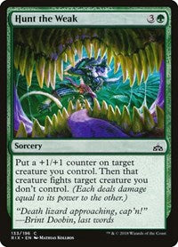 Hunt the Weak (133) [Rivals of Ixalan]