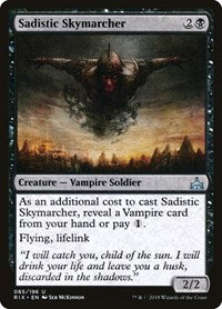 Sadistic Skymarcher (85) [Rivals of Ixalan]