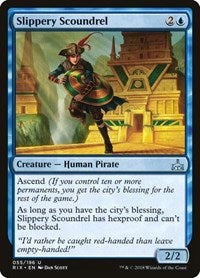 Slippery Scoundrel (55) [Rivals of Ixalan]