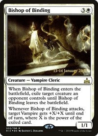 Bishop of Binding (2) [Prerelease Cards]