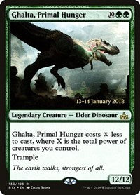 Ghalta, Primal Hunger (RIX) (130) [Prerelease Cards]