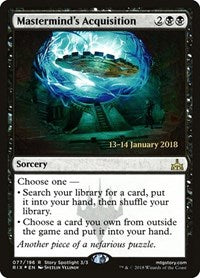 Mastermind's Acquisition (77) [Prerelease Cards]