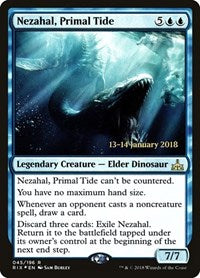 Nezahal, Primal Tide (45) [Prerelease Cards]