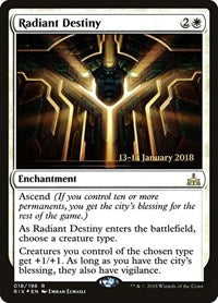 Radiant Destiny (18) [Prerelease Cards]