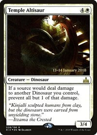 Temple Altisaur (28) [Prerelease Cards]