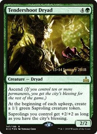 Tendershoot Dryad (147) [Prerelease Cards]
