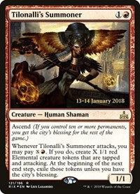 Tilonalli's Summoner (121) [Prerelease Cards]