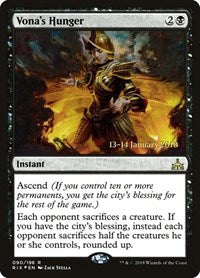 Vona's Hunger (90) [Prerelease Cards]