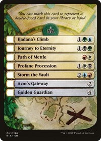 Checklist Card - Rivals of Ixalan (CH1) [Rivals of Ixalan]