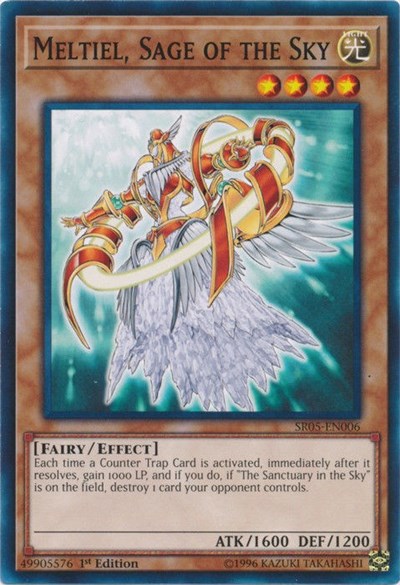 Meltiel, Sage of the Sky (SR05-EN006) [Structure Deck: Wave of Light]