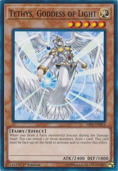 Tethys, Goddess of Light (SR05-EN014) [Structure Deck: Wave of Light]