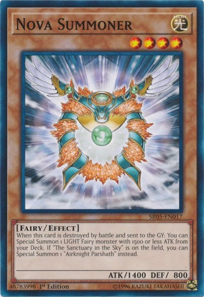 Nova Summoner (SR05-EN017) [Structure Deck: Wave of Light]