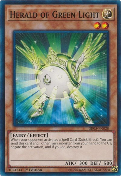 Herald of Green Light (SR05-EN020) [Structure Deck: Wave of Light]