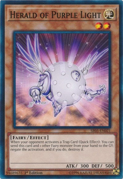 Herald of Purple Light (SR05-EN021) [Structure Deck: Wave of Light]
